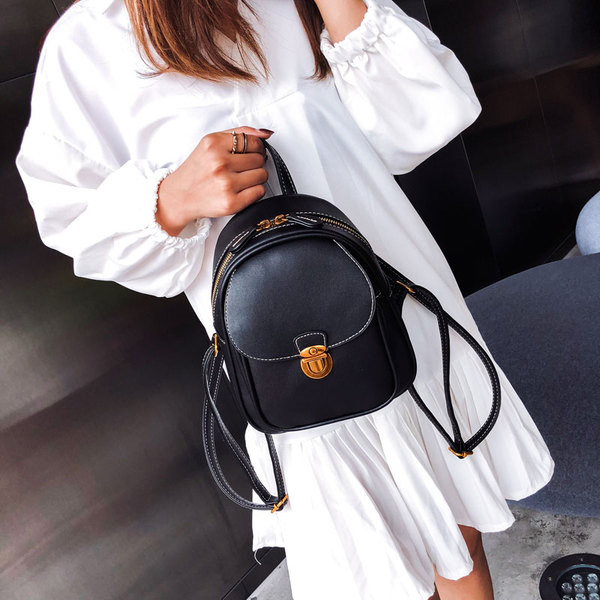 Aktuális női hátizsák öko bőrből három színben