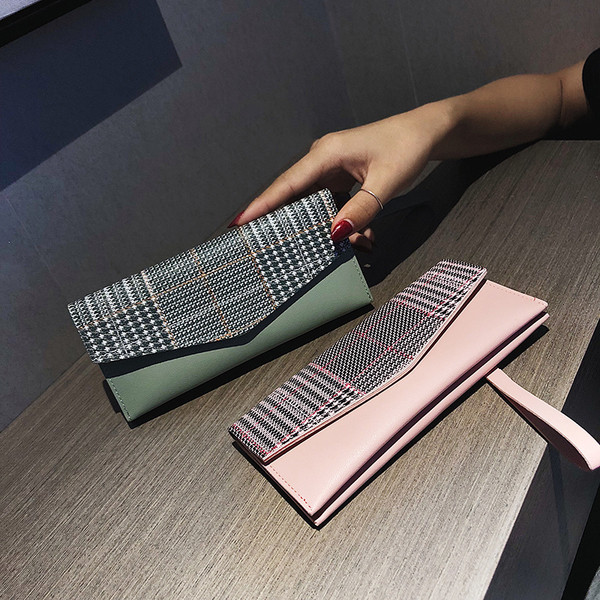 Stílusos női pénztárca több színben