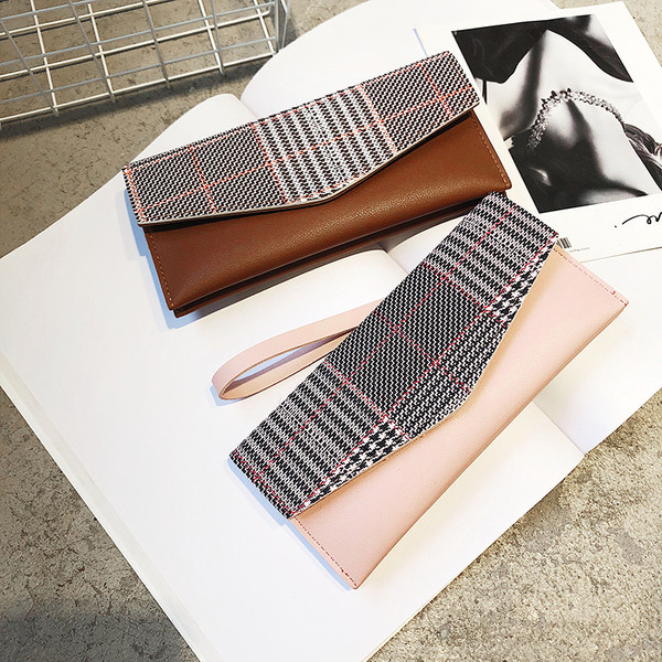 Stílusos női pénztárca több színben