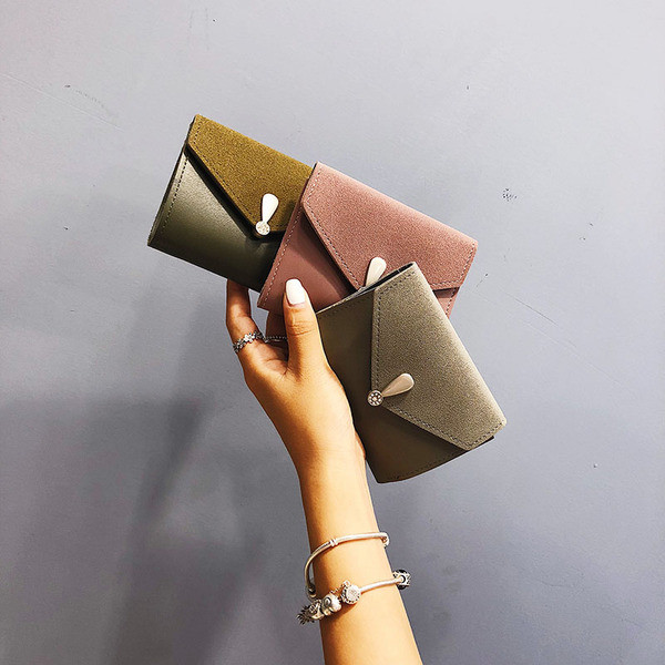 Elegáns kis női pénztárca több színben