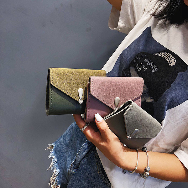 Elegáns kis női pénztárca több színben