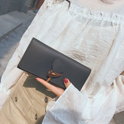 Modern női pénztárca három színben