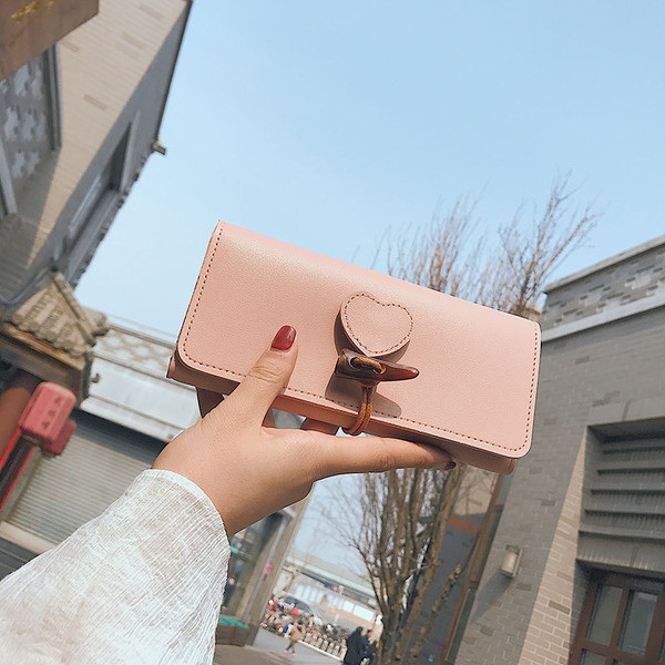 Modern női pénztárca három színben