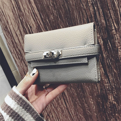 Stílusos kis női pénztárca három színben