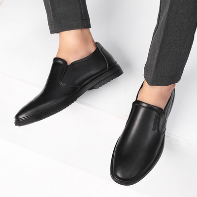 Мъжки ежедневни обувки от еко кожа в два цвята-два модела 