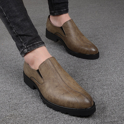 Mъжки елегантни обувки в два цвята-два модела