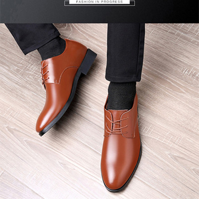 Κομψά ανδρικά παπούτσια σε δύο χρώματα από οικολογικό δέρμα