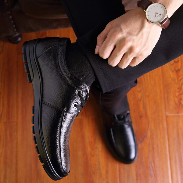 Pantofi casual barbatesti cu emblema in doua culori