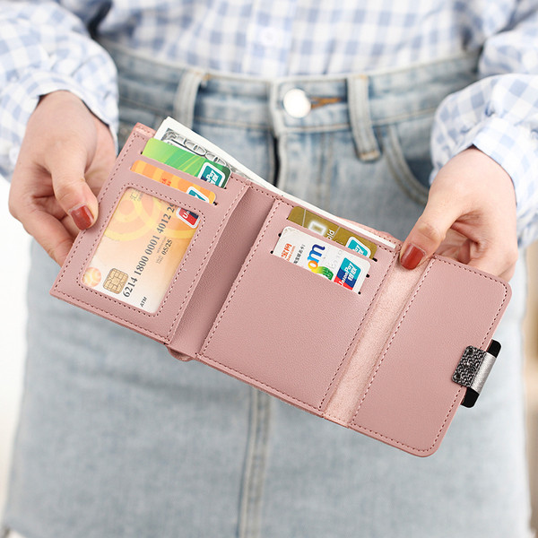 Női mini pénztárca négy színben