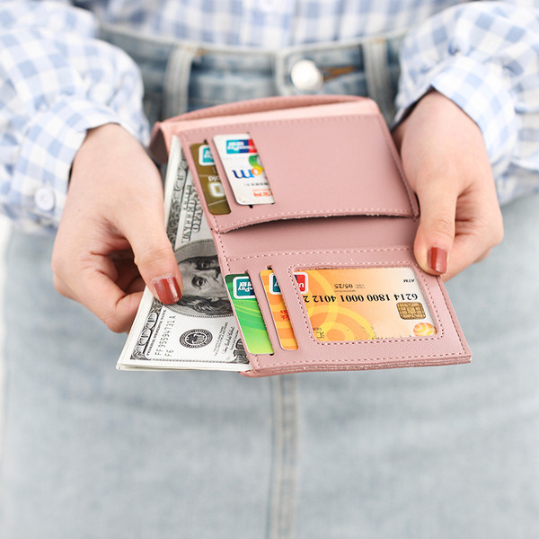 Női mini pénztárca négy színben