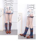 ΝΕΕΣ μοντέρνες γυναικείεσ μπότες  με οικολογικό δέρμα και denim - δύο χρώματα