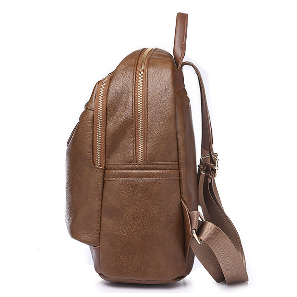 Sima modell női hátizsák öko bőrből, két színben