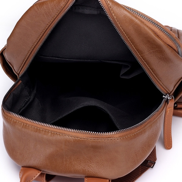 Sima modell női hátizsák öko bőrből, két színben