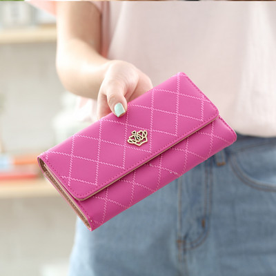 Γυναικείο κομψό πορτοφόλι σε διάφορα χρώματα