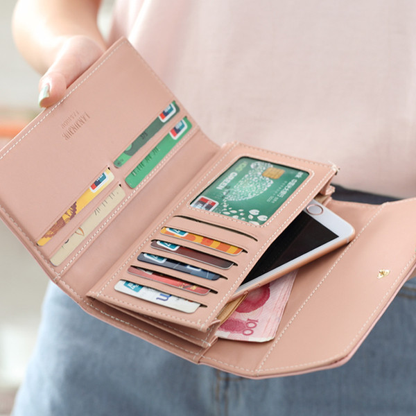 Γυναικείο κομψό πορτοφόλι σε διάφορα χρώματα
