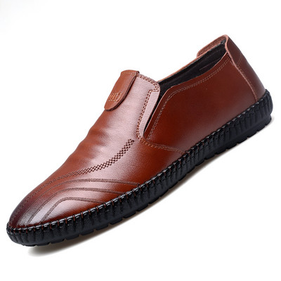 Pantofi casual barbatesti din piele ecologica in trei culori