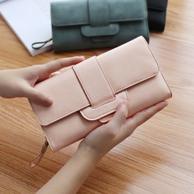 Modern női pénztárca öt színben