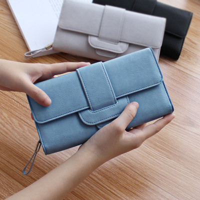 Modern női pénztárca öt színben