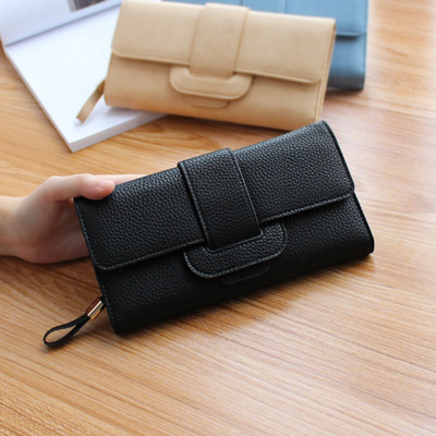 Modern női pénztárca öt színben