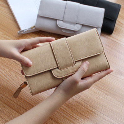 Modern női pénztárca öt színben