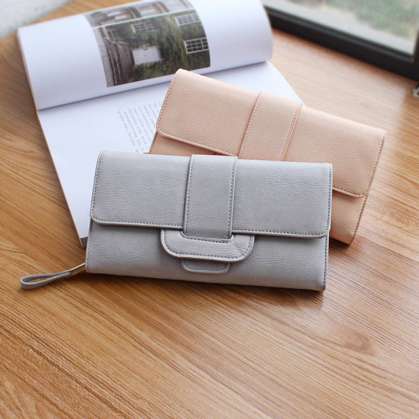 Modern női pénztárca öt színben