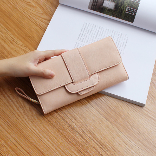 Modern női pénztárca öt színben