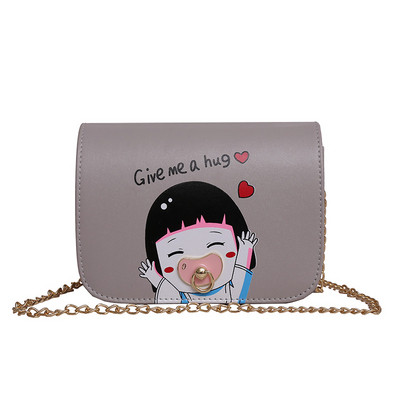 Modern női táska színes rátéttel, több színben