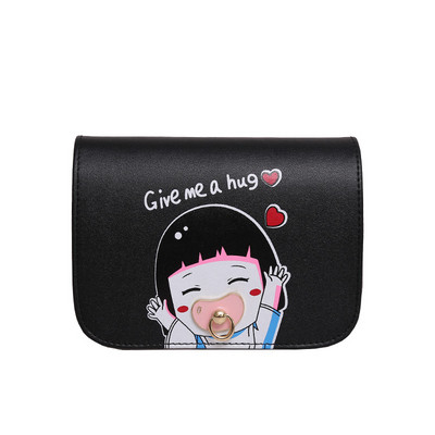 Modern női táska színes rátéttel, több színben