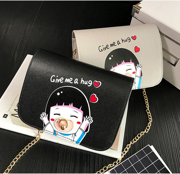 Modern női táska színes rátéttel, több színben