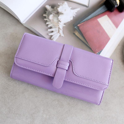 Γυναικείο κομψό πορτοφόλι σε τέσσερα χρώματα