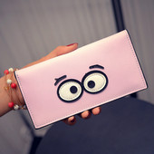 Női pénztárca 3D elemmel több színben