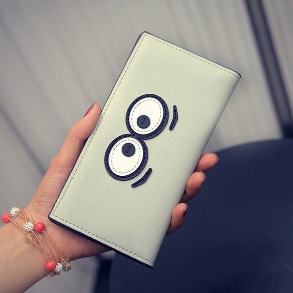 Női pénztárca 3D elemmel több színben