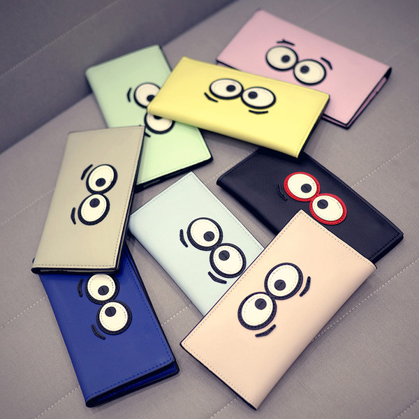 Női pénztárca 3D elemmel több színben