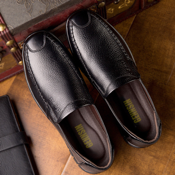 Pantofi confortabili pentru barbati din piele ecologica in trei culori