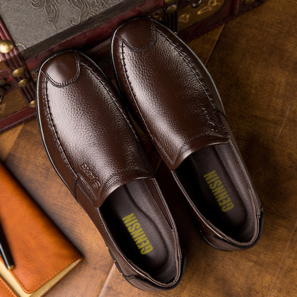 Pantofi confortabili pentru barbati din piele ecologica in trei culori