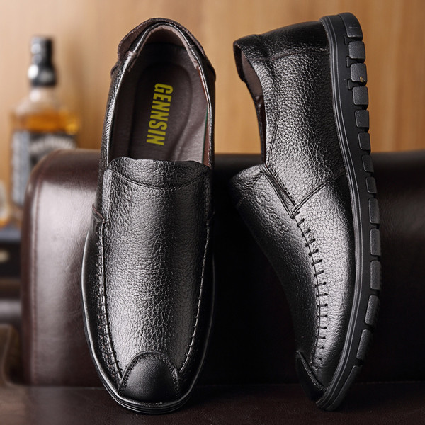 Pantofi confortabili pentru barbati din piele ecologica in trei culori