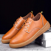 Aktuális férfi cipő vastag talppal, két színben