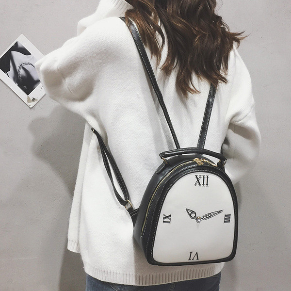 Rucsac modern de dama cu decor interesant in mai multe culori