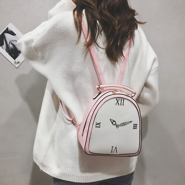 Rucsac modern de dama cu decor interesant in mai multe culori