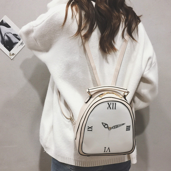 Rucsac modern de dama cu decor interesant in mai multe culori