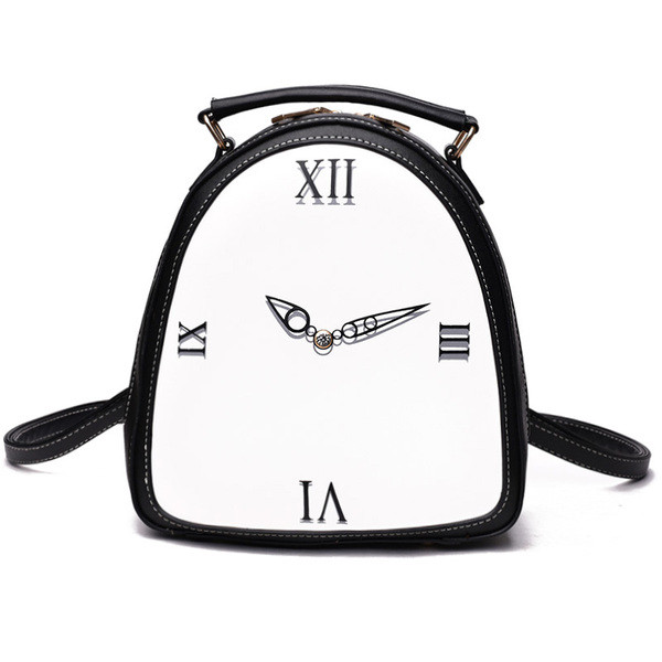 Rucsac modern de dama cu decor interesant in mai multe culori