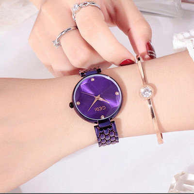 Γυναικείο κομψό ρολόι σε διάφορα χρώματα