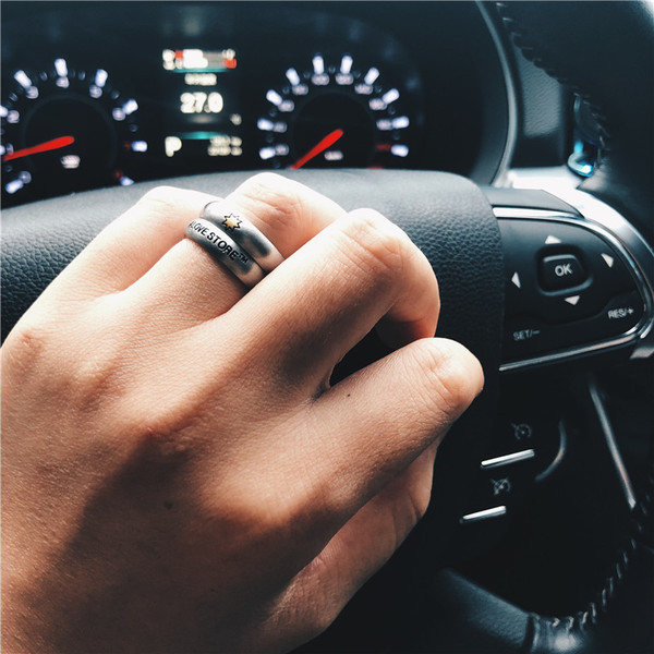 Férfi és női gyűrű