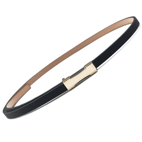 Stílusos női karcsú öv több színben