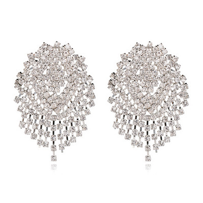 Κομψά γυναικεία σκουλαρίκια με πέτρες σε διαφορετικά χρώματα