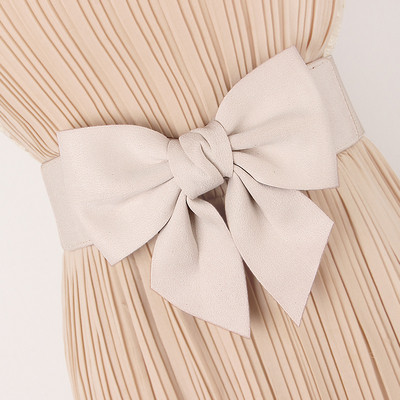 Σύγχρονη γυναικεία ελαστική ζώνη με κορδέλα σε διάφορα χρώματα