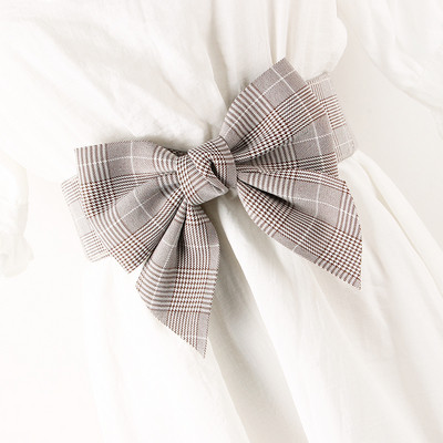 Σύγχρονη γυναικεία ελαστική ζώνη με κορδέλα σε διάφορα χρώματα