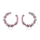 Cercei de dama moderni cu pietre in mai multe culori