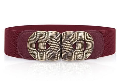 Cureaua de dama elastica cu catarama metalica in mai multe culori