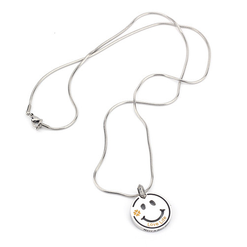 Férfi lánc medállal - Smile